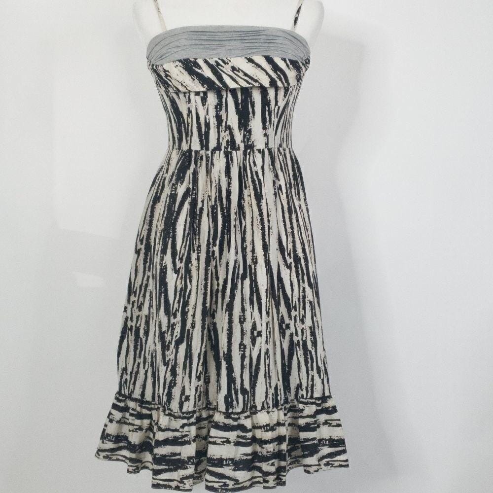 Plenty‎ by Tracy Reese Tribal Print Silk Dress